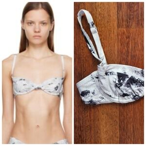 Nwot Miaou Bambi Deadstock Minimalist Bikini Top Xs